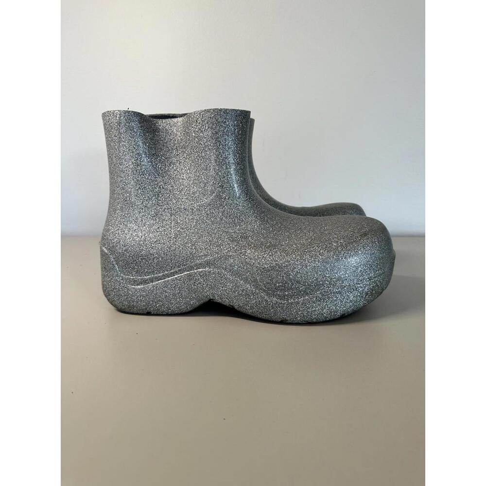 Bottega veneta Men’s Wardrobe 02 The Puddle Boot 30 Rubber Ankle Boots EUR 44